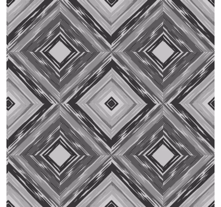 Tapet geometriska former diamantillusion - Tenstickers