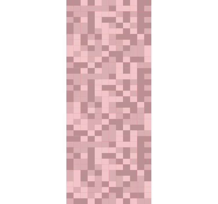 Tapet geometriska former pixeliserat kamouflage - Tenstickers