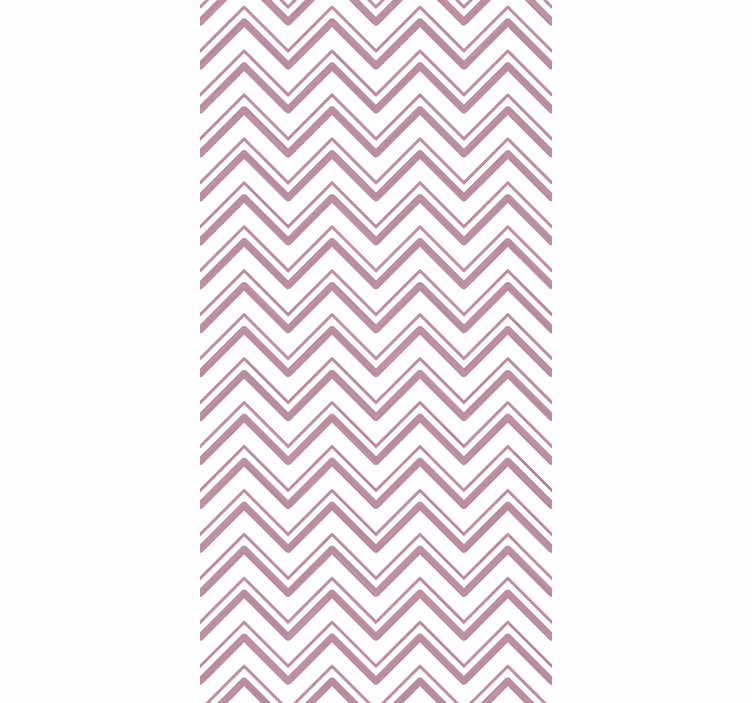 Tapet geometriska former chevron zigzag koncept - Tenstickers