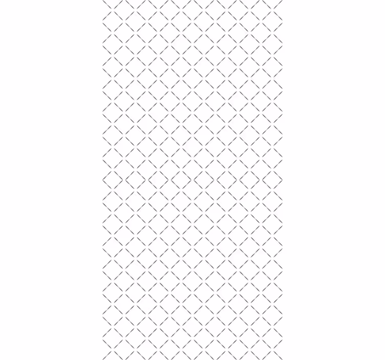 Tapet geometriska former kontinuerligt linjemönster - Tenstickers
