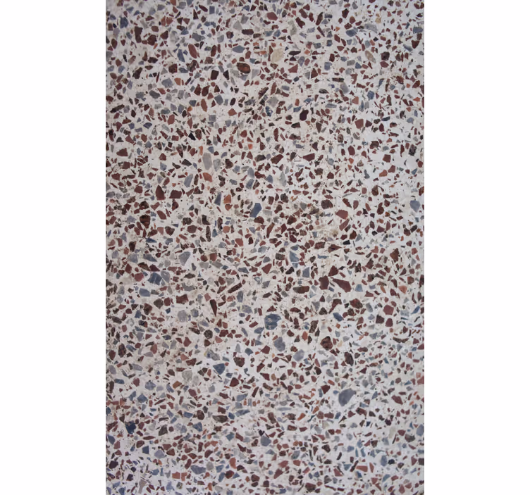 Tapet andra texturer terrazzo grå färg - Tenstickers