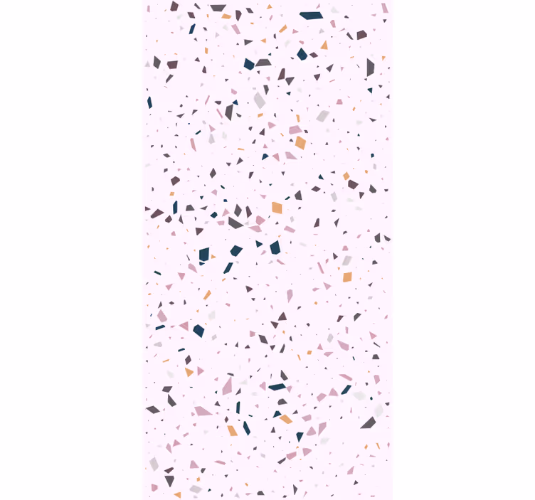 Tapet marmor färgglada geometriska bitar - Tenstickers