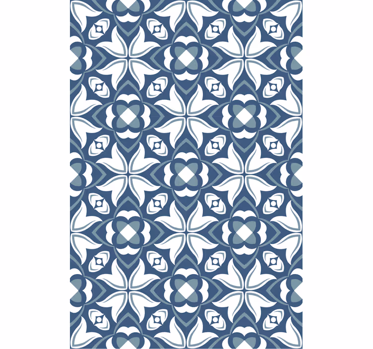 Tapet plattor med eleganta botaniska element - Tenstickers