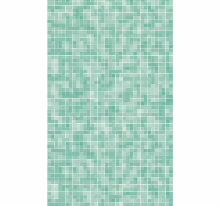 Tapet plattor mint mosaikmönster - Tenstickers