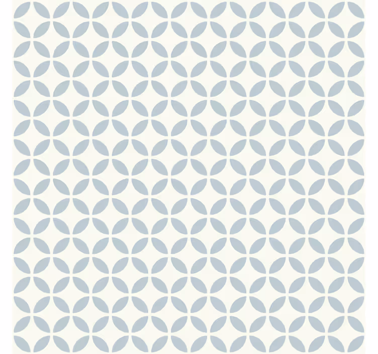 Tapet plattor cirkulärt mönsterdesign - Tenstickers