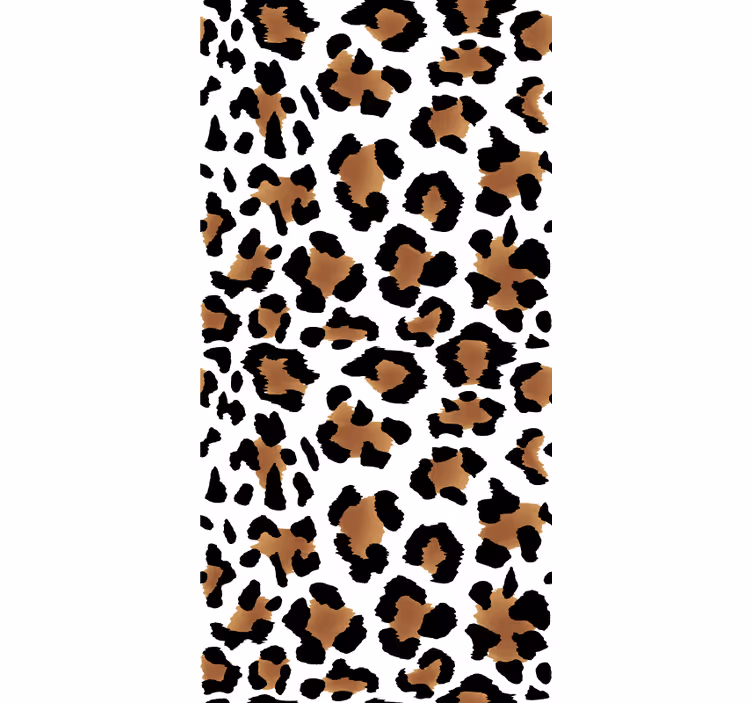 Barn tapet leopardfläcksmotiv - Tenstickers
