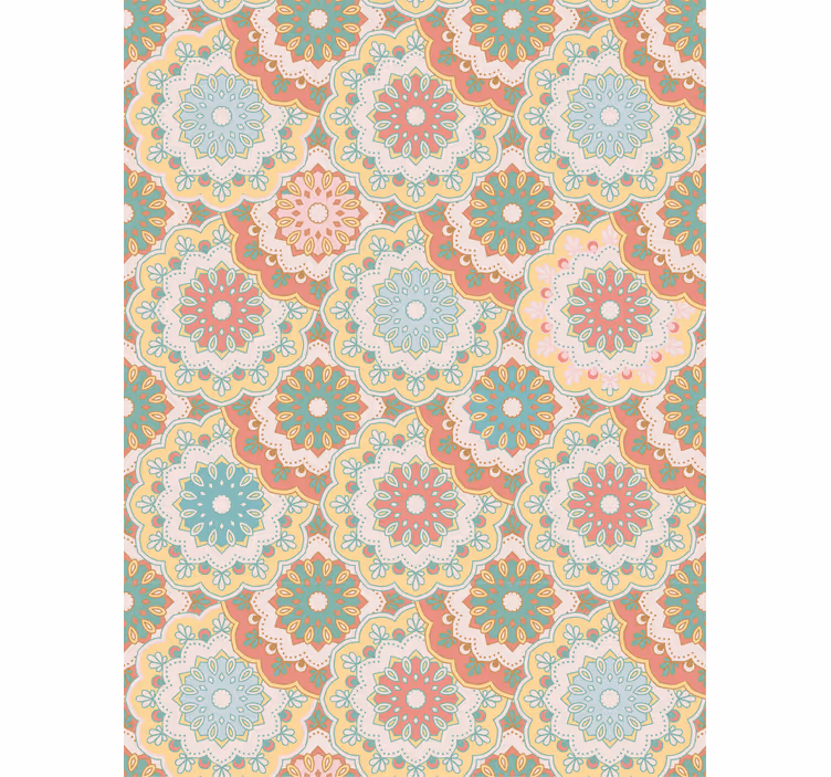 Tapet korridor tyget "granny chic" - Tenstickers