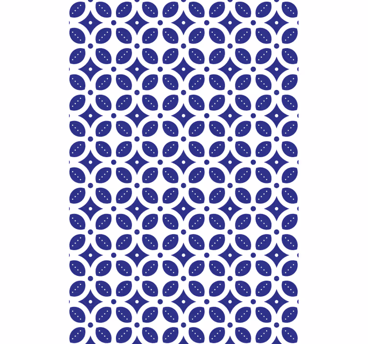 Fondtapet vardagsrum geometriskt mönster overlay - Tenstickers