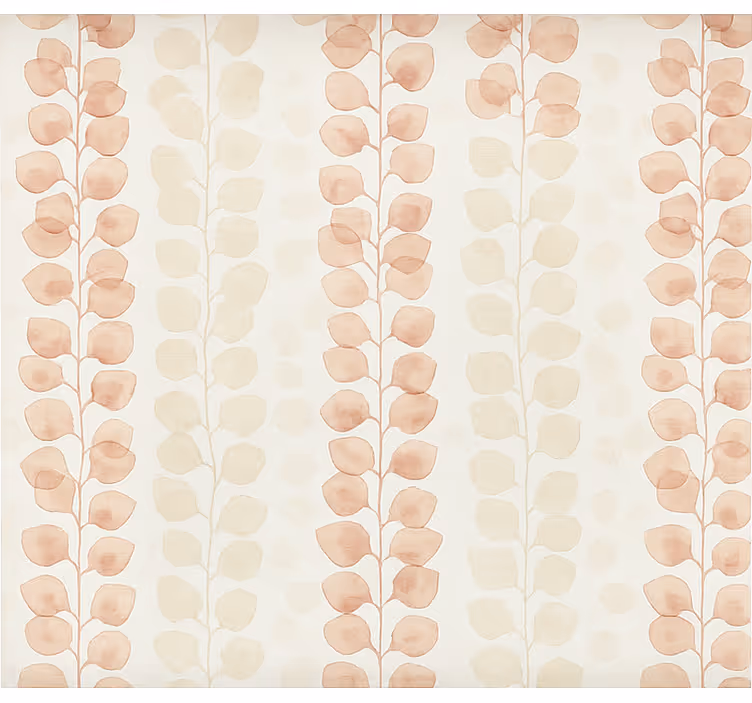 Tapet kontor rosa blommor pedal - Tenstickers
