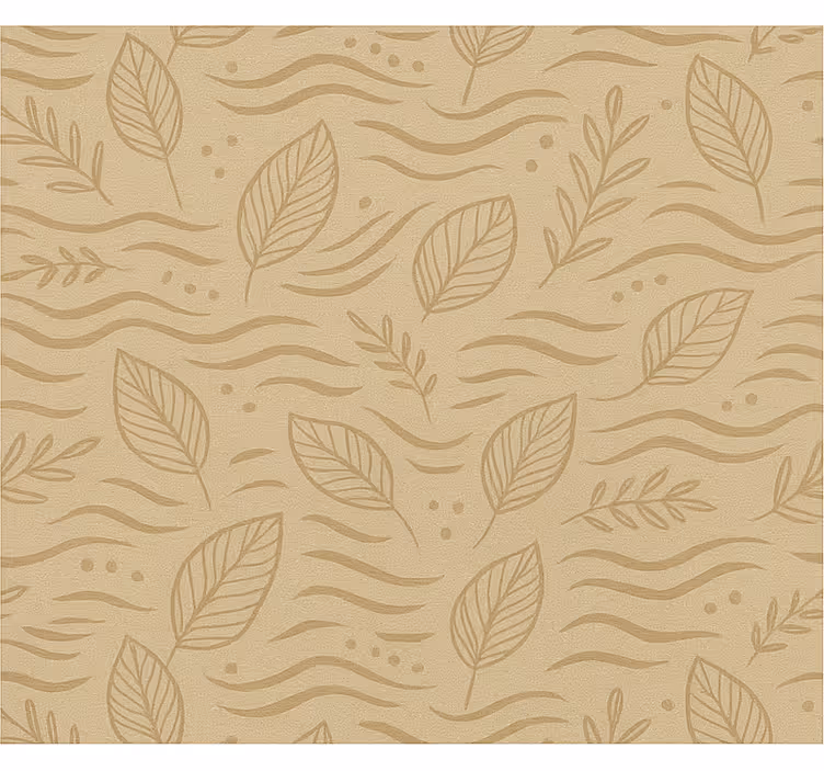 Tapet kontor lugnande beige - Tenstickers