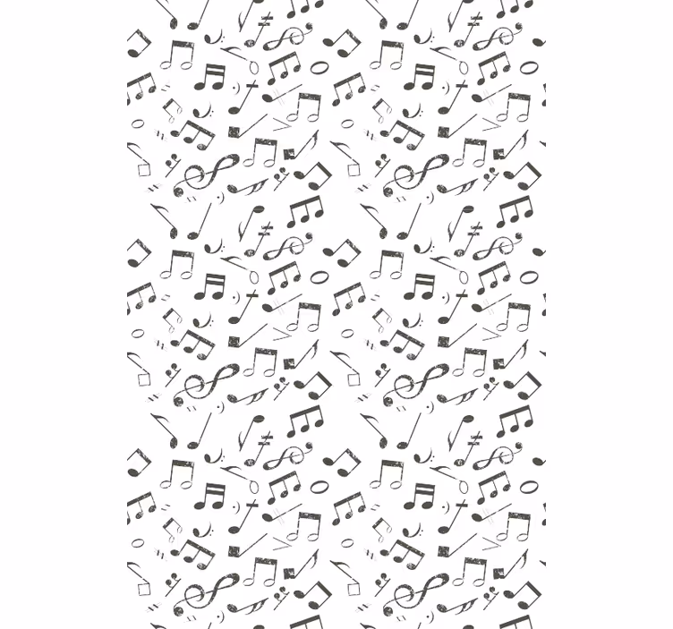 Barn tapet musikaliska notationer kaskad - Tenstickers