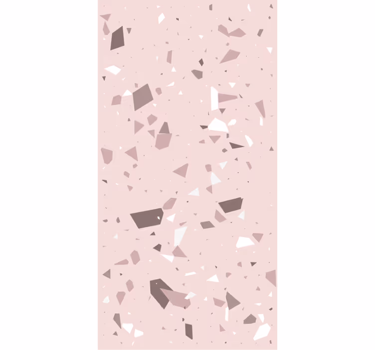Tapet kök rosa texturerad golv - Tenstickers