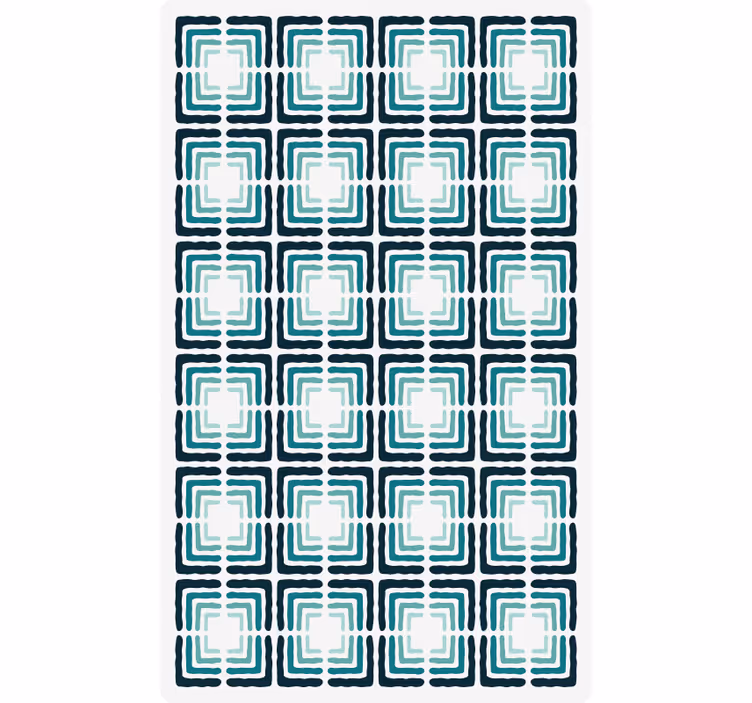 Abstrakta mönstrade former tapet kök - Tenstickers