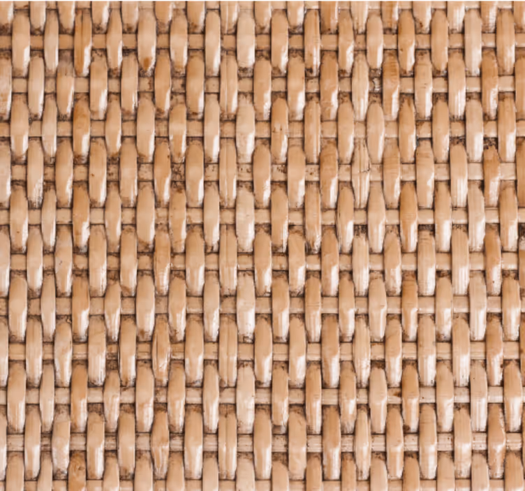 Natural weave pattern badrumstapet - Tenstickers