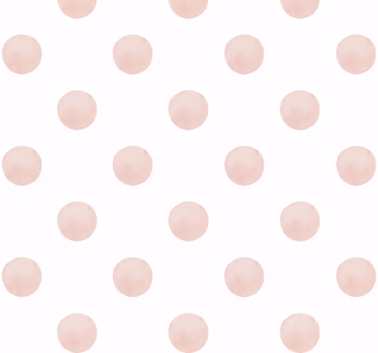 Äktenskap tapet blush akvarell prickar - Tenstickers