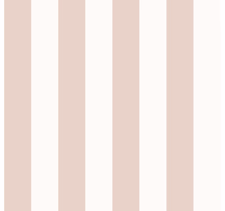 Fondtapet vardagsrum rosa och vita ränder - Tenstickers