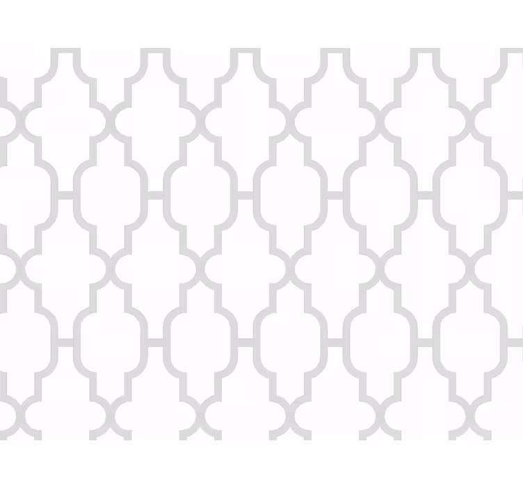 Fondtapet vardagsrum grå geometric - Tenstickers