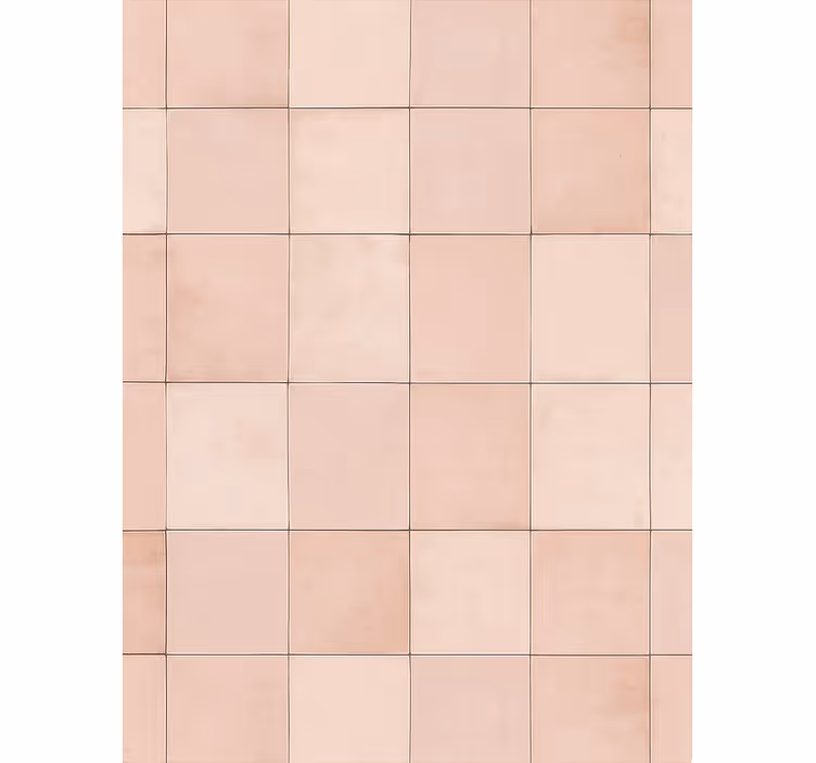 Tapet kök rosa kakelmönster - Tenstickers