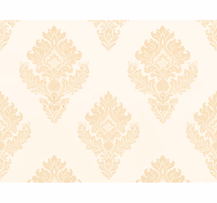 Äktenskap tapet klassisk beige damask - Tenstickers