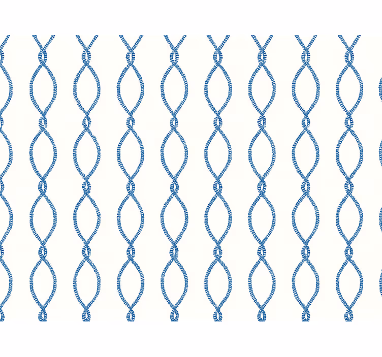 Elegant blå design fondtapet vardagsrum - Tenstickers