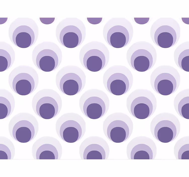 Fondtapet vardagsrum lila cirklar lagerdesign - Tenstickers