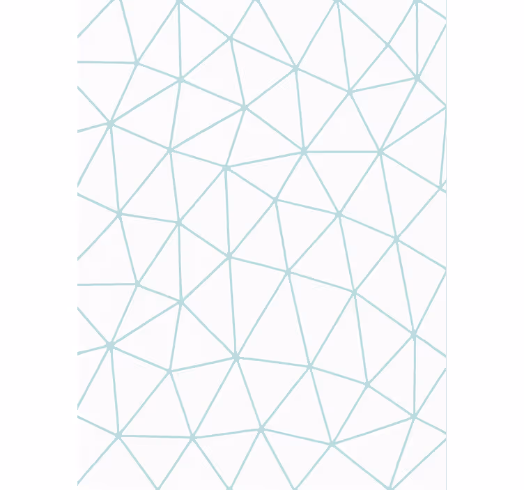 Abstract triangel design fondtapet vardagsrum - Tenstickers