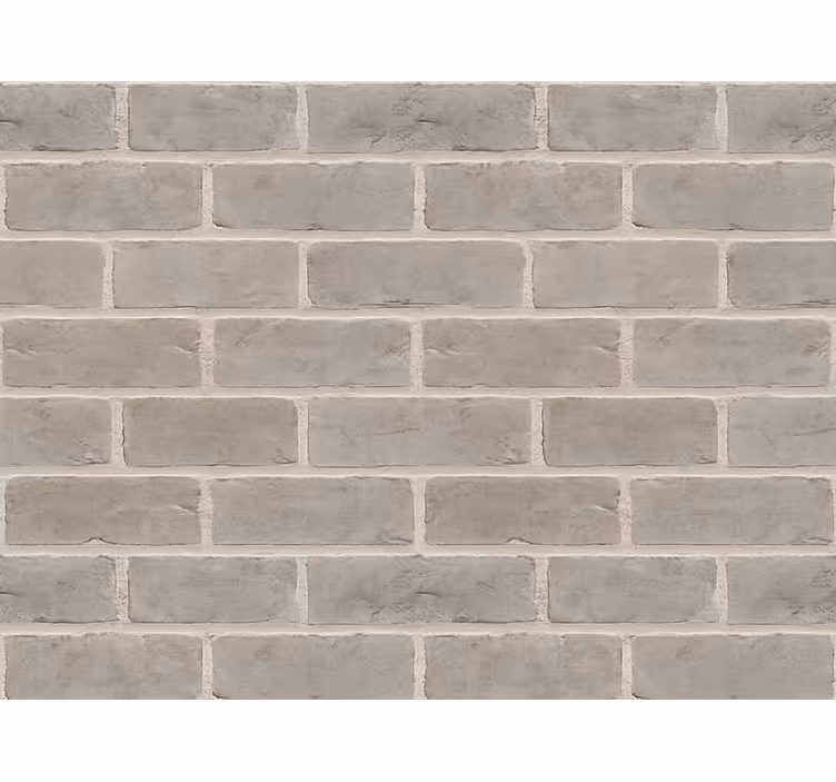 Fondtapet vardagsrum industriell tegeldesign - Tenstickers