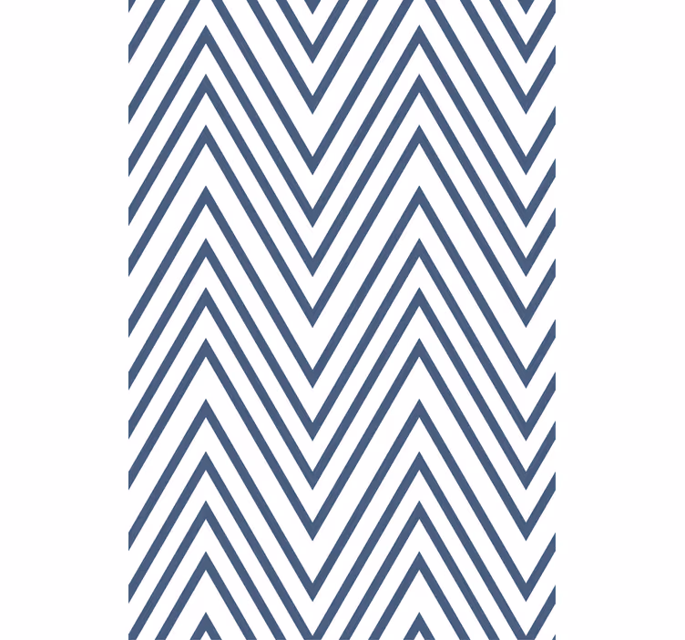 Äktenskap tapet med zigzag linjer mönster - Tenstickers