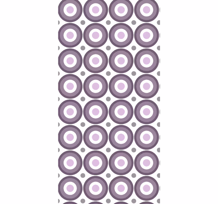 Äktenskap tapet lila 70-tals stil - Tenstickers