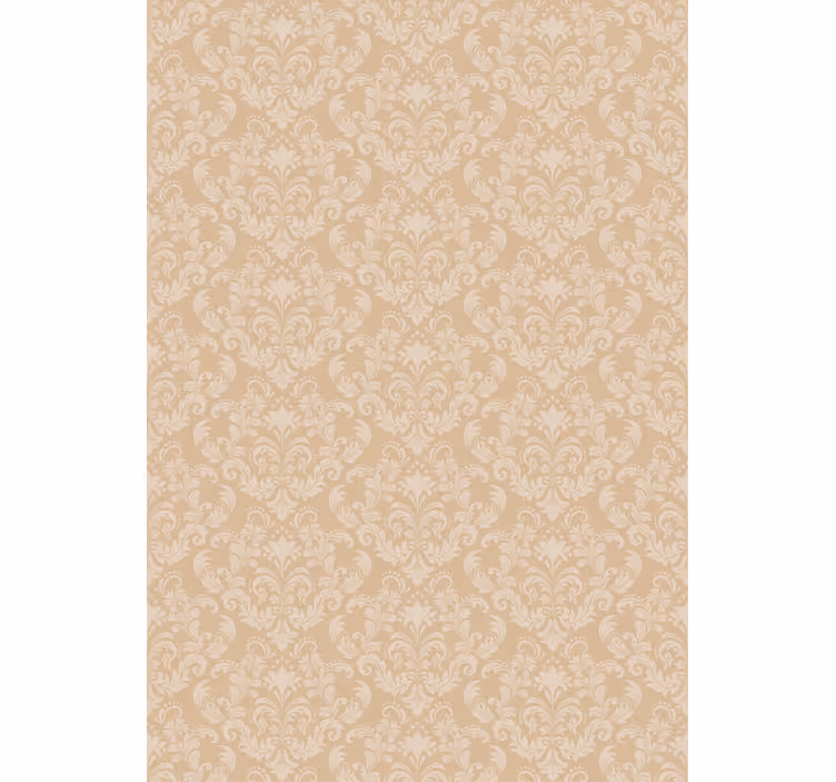 Äktenskap tapet damaskbeige mönster - Tenstickers