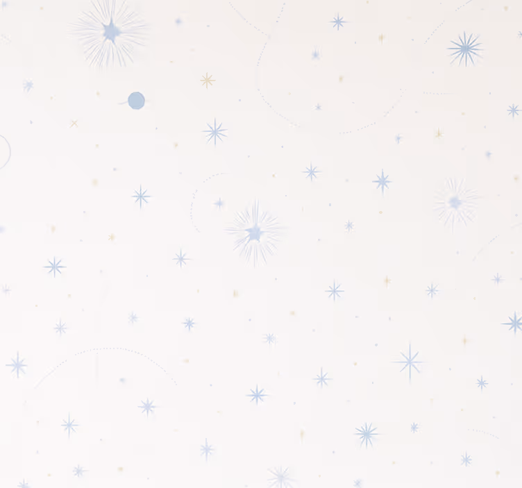Tapet sovrum celestial starburst dröm - Tenstickers