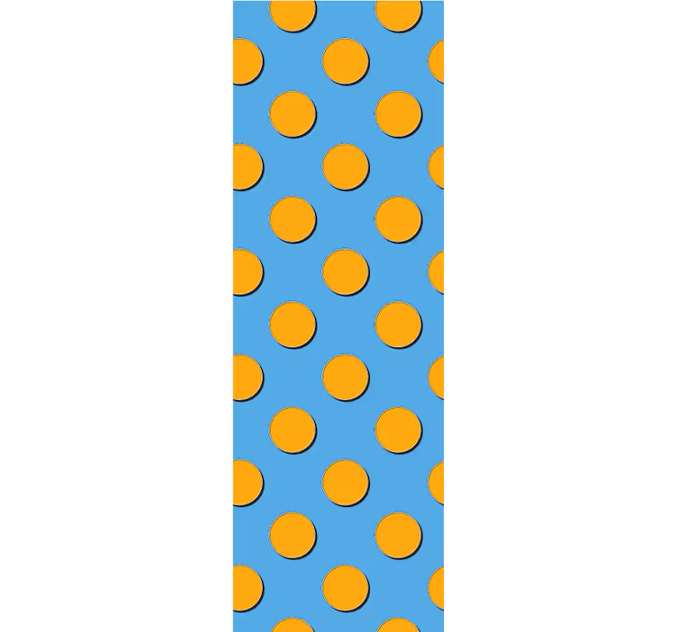 Tapet sovrum retro prickmönster abstrakt geometrisk bakgrund - Tenstickers