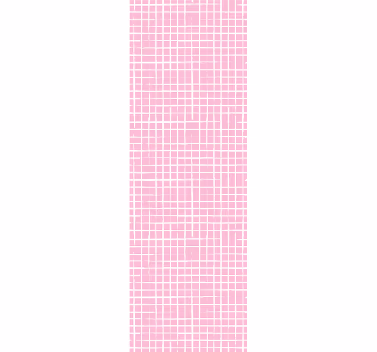 Tapet sovrum rosa bakgrund vita linjer modern design - Tenstickers