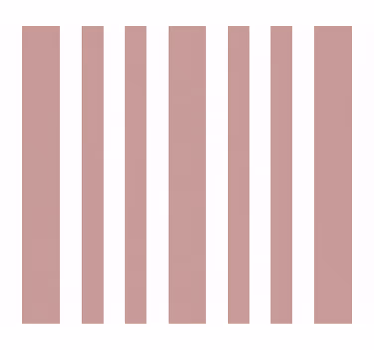 Tapet vertikala blockränder rosa och vit (b0967y7yxm) - Tenstickers