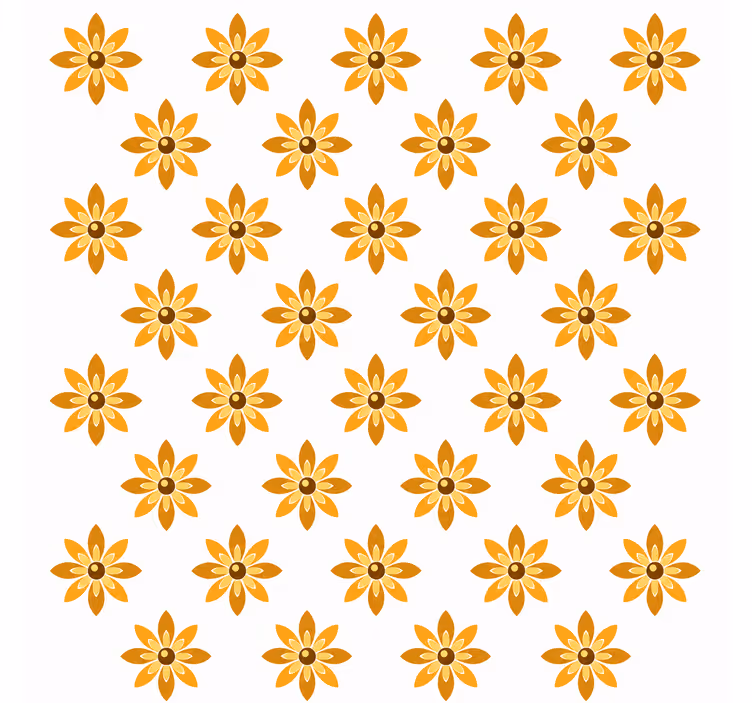 Tapet blommor hemlig trädgård - Tenstickers