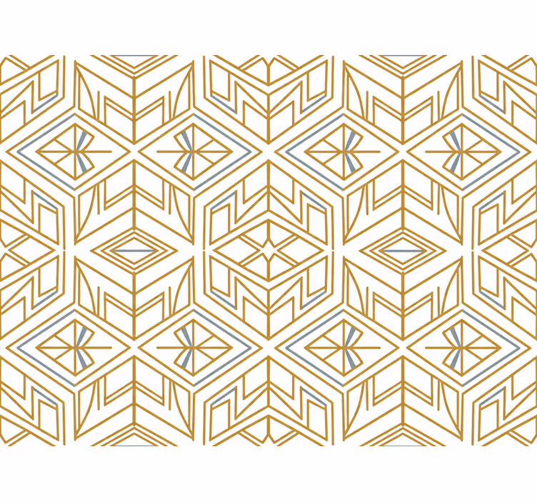 Geometriska tapeter modern guld geometrisk - Tenstickers