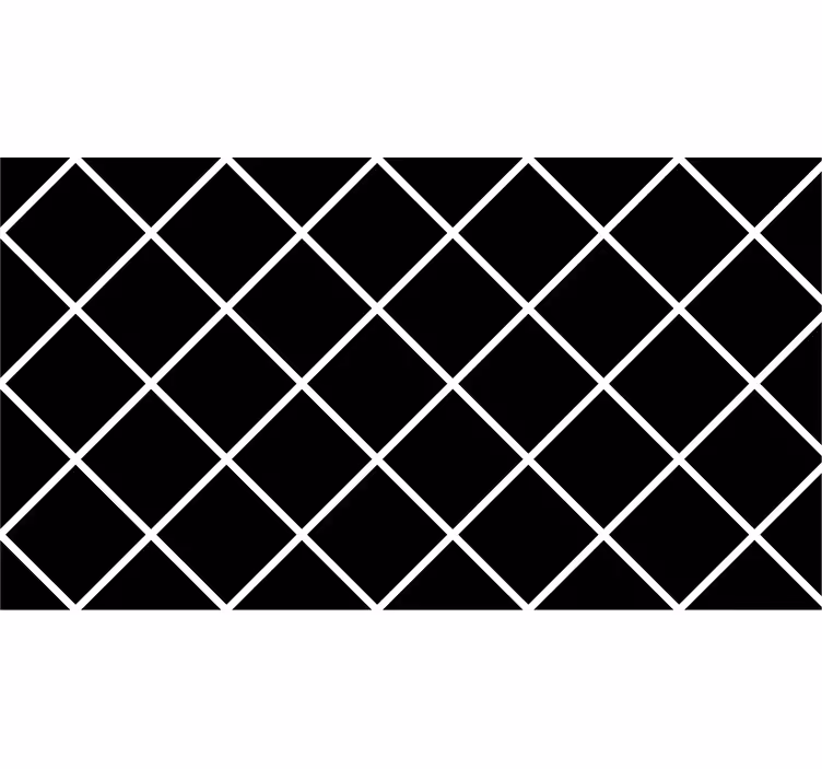 Svart tapet moderna geometriska linjer - Tenstickers
