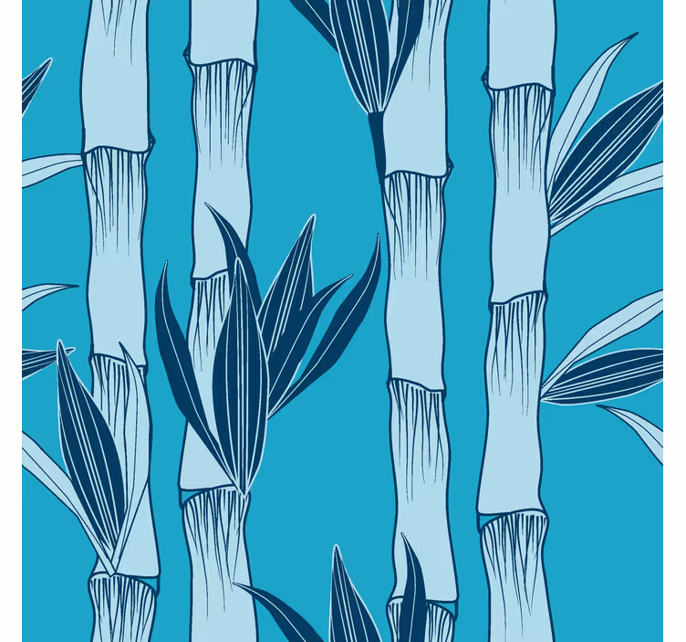 Textur tapet träbambu - Tenstickers