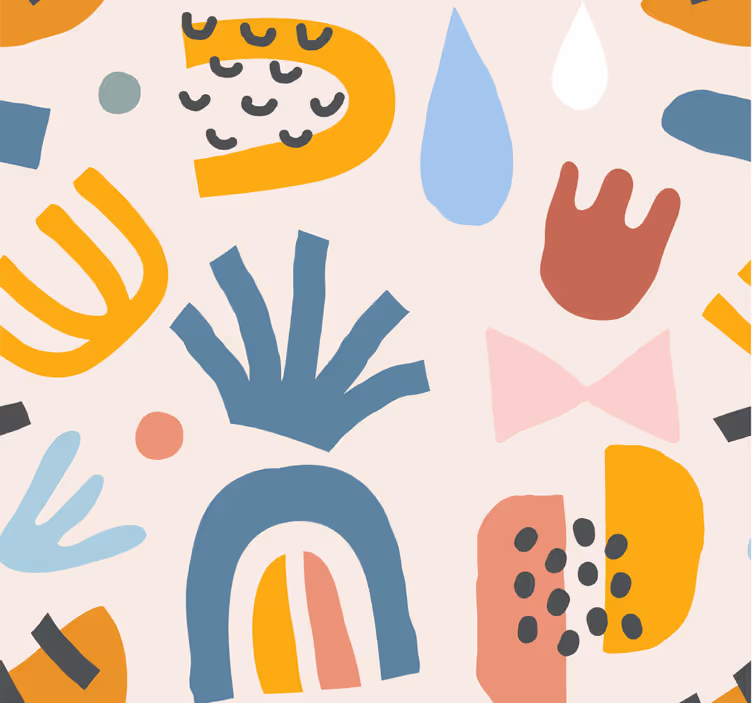 Vardagsrum tapet sommardroppar - Tenstickers