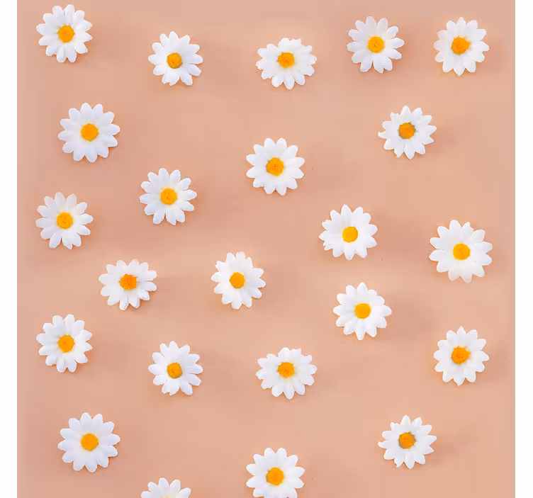 Modern tusensköna blommatapet - Tenstickers