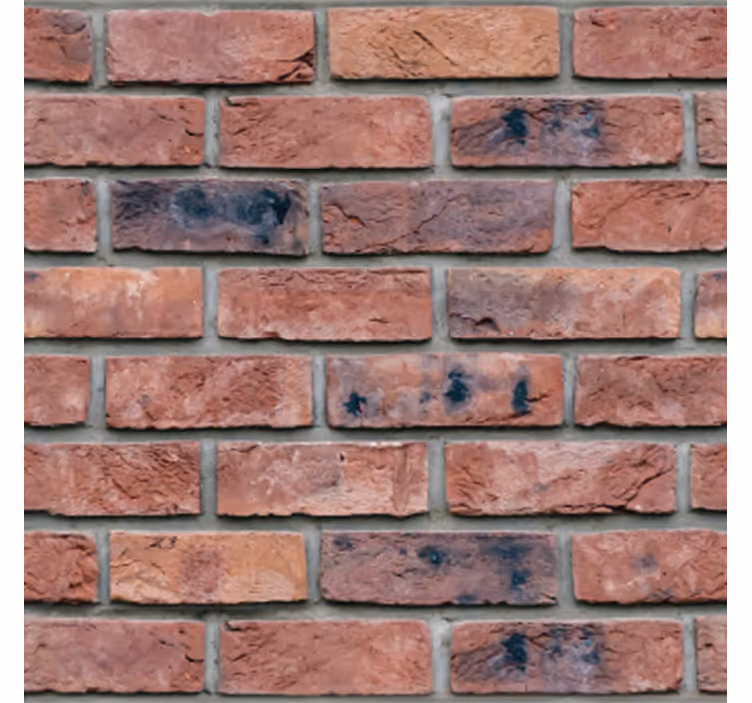 Ovanlig stenad väggsten tapet - Tenstickers