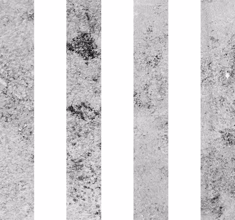 Grå randig betong texturerad tapet - Tenstickers