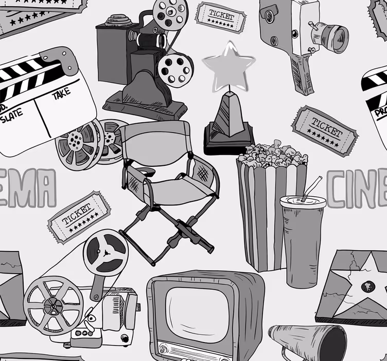 Vintage svartvita bilder tapeter - Tenstickers