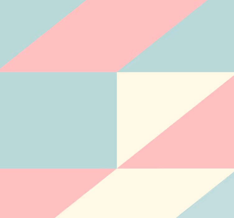 Geometrisk triangel tapet - Tenstickers