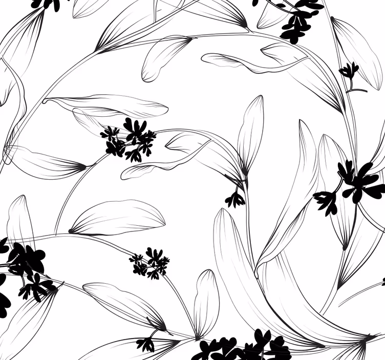 Liljor avantgarde natur tapeter - Tenstickers