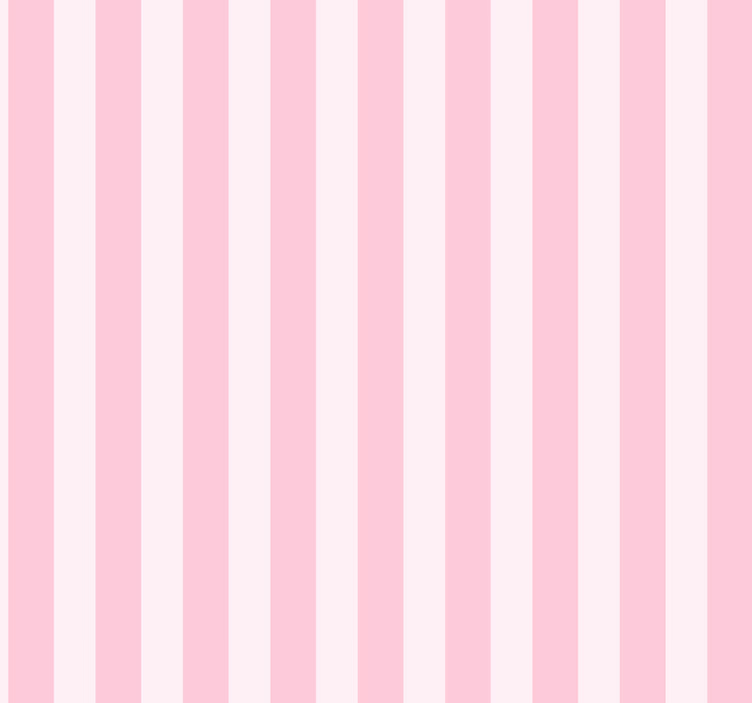 Vita och rosa vertikala ränder tapeter - Tenstickers