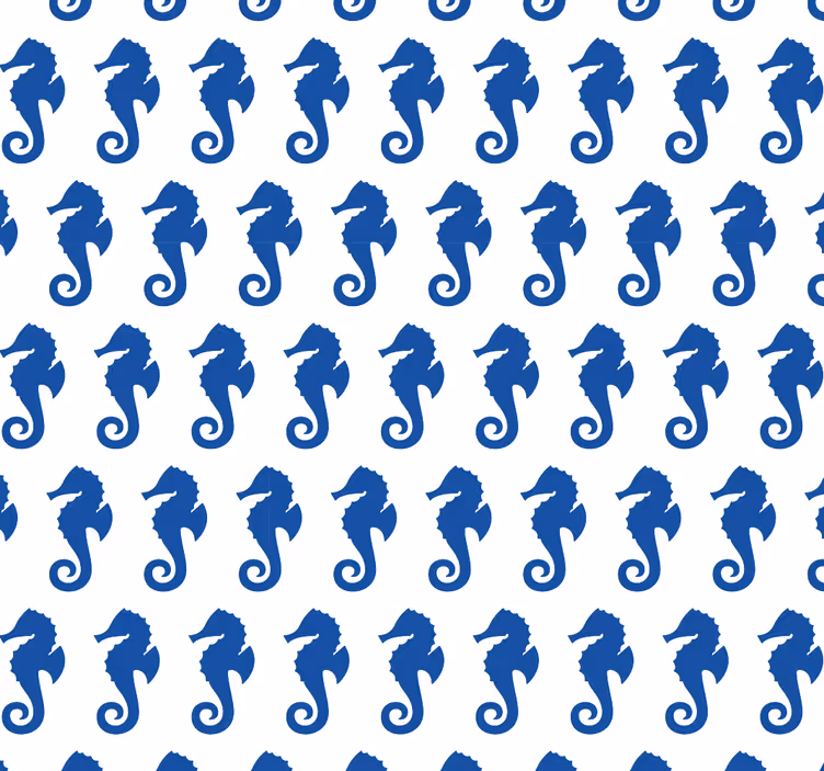 Sjöhäst djur tapet - Tenstickers