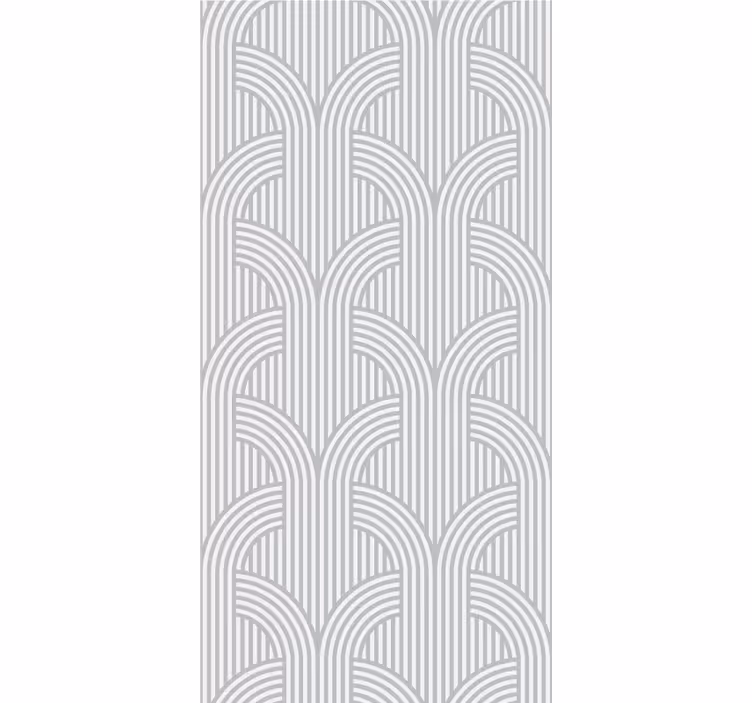 Modern minimalistisk grå tapet - Tenstickers