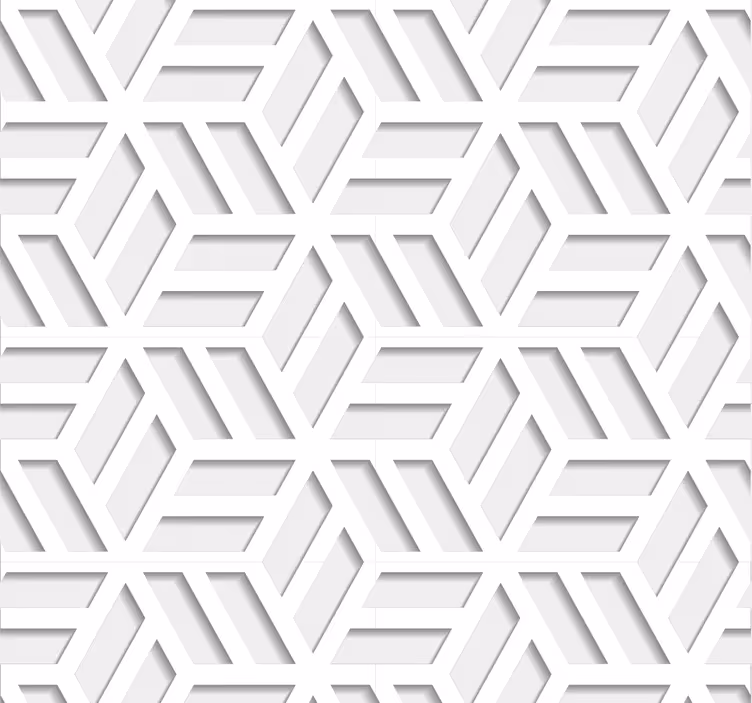 Geometriskt gitter tapet geometriska former - Tenstickers