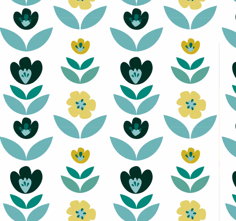 Mintblomma tapeter för ditt hem - Tenstickers